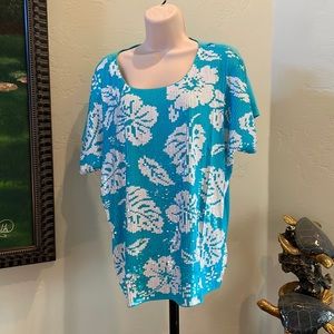 Michael Kors Top Sequined Size L